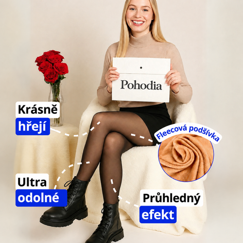 Fleecové punčocháče Pohodia