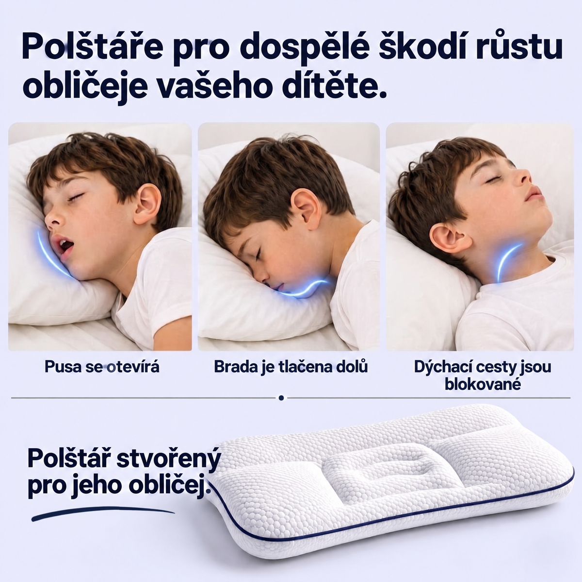 Dětský polštář Pohodia