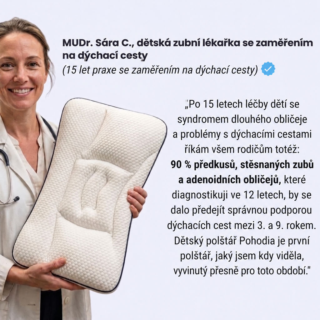 Dětský polštář Pohodia
